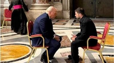 «زلنسکی» جزئیات دیدار خود با «ترامپ» در واتیکان را فاش کرد - مردم سالاری آنلاین