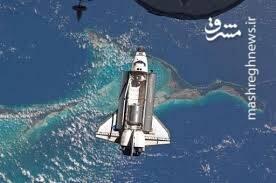 تصویر فوق‌العاده زیبا از شاتل فضایی آتلانتیس