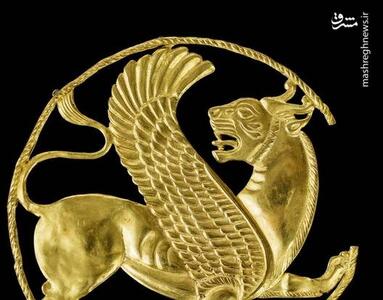 تصویری دیده نشده از پلاک طلا در دوره هخامنشی