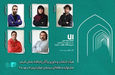 معرفی هیأت انتخاب و داوری و آثار راه‌یافته بخش «فیلم‌» جشنواره «سهند»