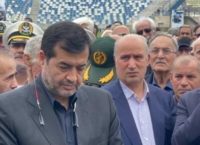 حضور وزیر ورزش در مراسم تشییع پیکر «بهمن صالح نیا»