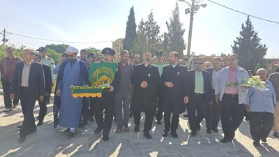 حضور کاروان زیرسایه خورشید در اردستان