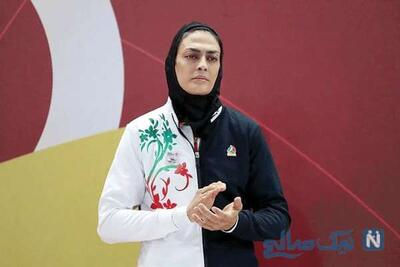 حضور غافلگیرکننده شهربانو منصوریان با لباس امداد در حادثه حریق اسکله شهید رجایی + ویدیو / قهرمان ووشو در نقش امدادگر