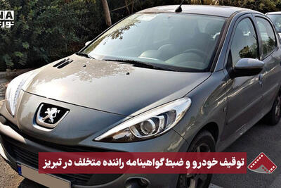 نورنما | حرکات محیرالعقول کار دست راننده تبریزی داد