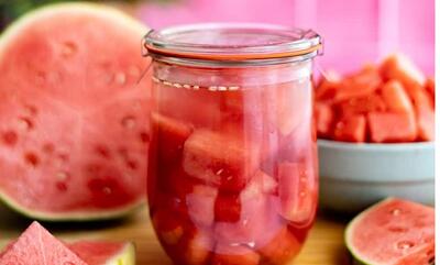 طرز تهیه کمپوت هندوانه+ نکات و فوت‌و‌فن ها