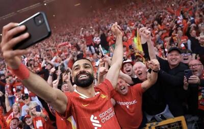 شادی گل‌ جالب محمد صلاح شگرد تبلیغاتی بوده است! - پارس فوتبال