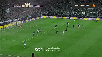 گل فرانک کسیه به کاوازاکی (الاهلی 2-0 کاوازاکی) - پارس فوتبال