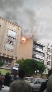 آتش‌سوزی بزرگ در تبریز + فیلم