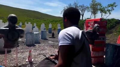 پشت‌صحنه تمرینات تیراندازی مایکل بی جردن برای فیلم Sinners + فیلم