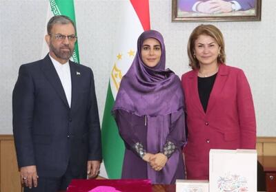 دیدار نادره رضایی با وزیر فرهنگ تاجیکستان - تسنیم