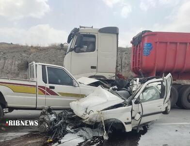 سه کشته در سانحه رانندگی محور مرند-جلفا
