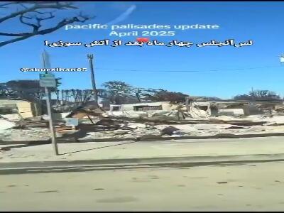 اوضاع لس‌آنجلس چهار ماه بعد از آتش‌سوزی!