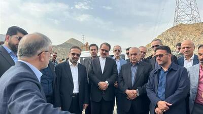 بازدید رییس سازمان بازرسی کشور از پل بی صفر در آزادراه شمالی کرج