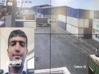 فیلمی از حضور اولین آتش‌نشان در کانون انفجار بندرعباس