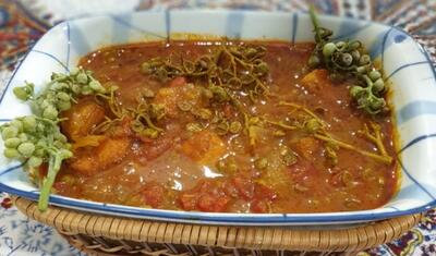 خورش پسته کوهی؛ مقوی و خوشمزه