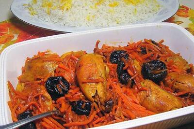 خورشت هویج با مرغ؛ یک ناهار دلبر