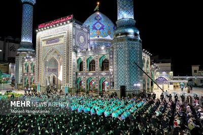 عکس/ مراسم بزرگداشت حضرت صالح ابن‌ موسی الکاظم (ع)