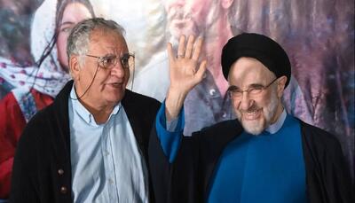 حضور سید محمد خاتمی در اکران فیلم «زیبا صدایم کن»