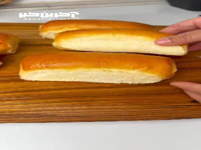 طرز تهیه نان ساندویچی خوشمزه