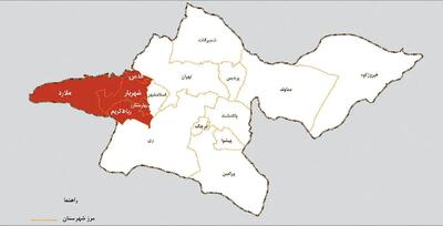 طرح تقسیم تهران به ۲ استان / نقشه تهران تغییر می‌کند؟