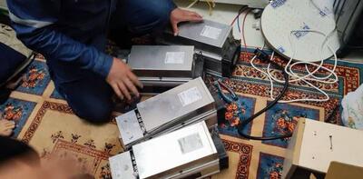 کشف و ضبط ٧ دستگاه ماینر غیرمجاز از منازل مسکونی در شهرستان های نوشهر و چالوس