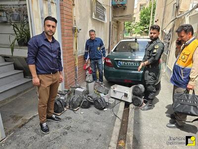 کشف و ضبط ۸ دستگاه ماینر غیرمجاز در شهرک ویره شهریار