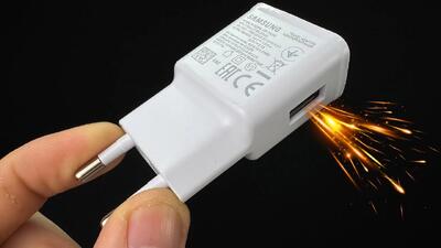 شارژر سامسونگ دارید ؟ کاری که تا بحال با شارژرت نکردی رو من کردم