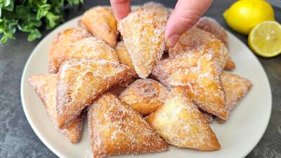 آرد و شکر داری؟ این دستور خوشمزه را بدون تخم مرغ و بدون فر آماده کنید!