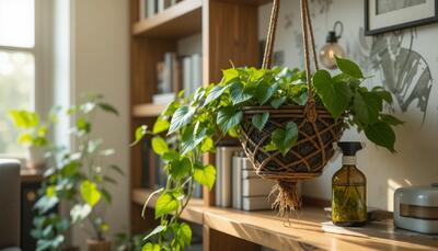 پتوس چرمی یا چروک/ نگهداری و مزایای این گیاه آپارتمانی محبوب