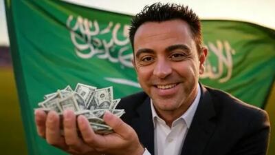 دلارهای نفتی عربستان/ ژاوی در مسیر تبدیل شدن به گران‌ترین مربی جهان!