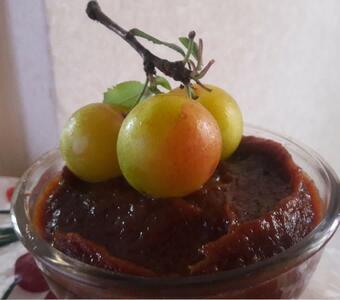 طرز تهیه رب گوجه سبز (رب آلوچه)