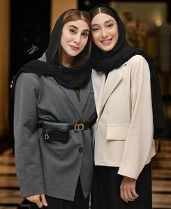 لحظه غیره حرفه‌ای آغاز درگیری ناهید کیانی و مبینا نعمت زاده + فیلم