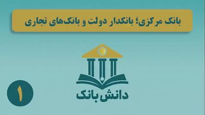 «بانک مرکزی بانکدار دولت و بانک‌های تجاری»/ دانش‌بانک (۱)