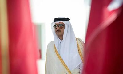 سفر امیر قطر به امارات