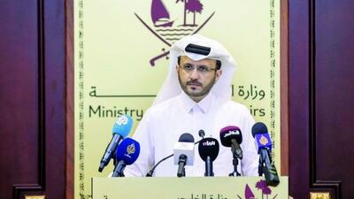 قطر بیانیه‌های تحریک‌آمیز دفتر نخست‌وزیر رژیم اسرائیل را رد کرد