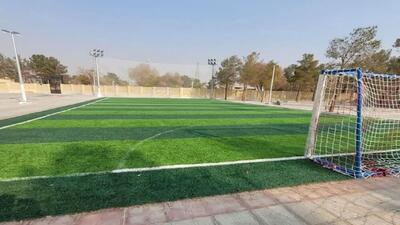 احداث چمن مصنوعی در روستاهای فاقد سالن ورزشی