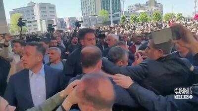 حمله به رهبر اپوزیسیون دولت ترکیه