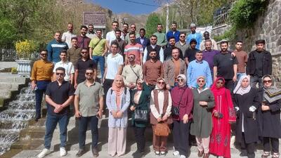 اردوی فرهنگی دانشجویان بین‌الملل دانشگاه کردستان به همدان برگزار شد
