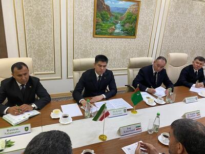 دیدار رئیس پلیس مبارزه با مواد مخدر فراجا با وزیر کشور ترکمنستان