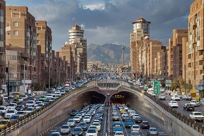 آخرین وضعیت ترافیک صبحگاهی معابر و بزرگراه‌های تهران