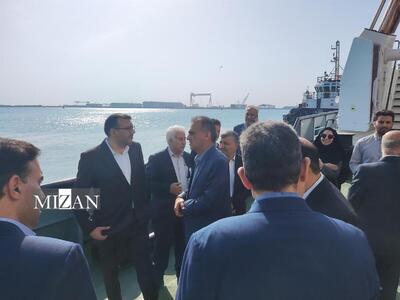 بازدید مدیر عامل اموال تملیکی از گمرک و اداره بندر استان بوشهر