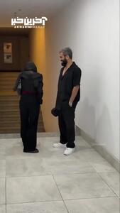 برادران خلافکار سریال «جان سخت» با نامزدهایشان/ فیلم