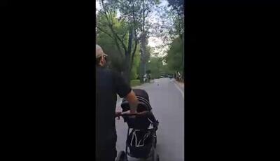 صبح زیبای بهرام رادان در کنار پسرش جان؛ تفریح ساده اما پُر از احساس و عشق بی‌قید و شرط پدرانه
