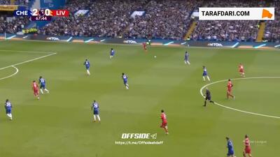 فرصت‌سوزی عجیب داروین نونیز مقابل دروازه چلسی (چلسی 2-0 لیورپول) - پارس فوتبال