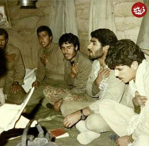 عکس زیرخاکی سینه‌زنی امید خواننده در جبهه جنگ | رویداد24
