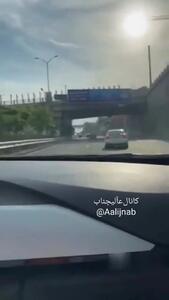 تصادف هولناک بی ام دبلیو با سمند/ راننده BMW فرار کرد + فیلم
