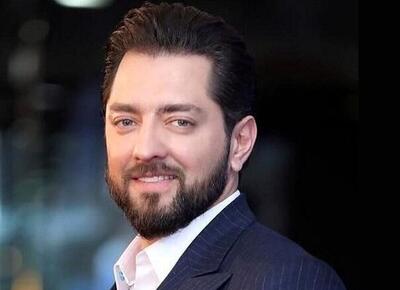 پیاده روی پدر و پسری بهرام رادان در یک پارک باصفا و دنج + فیلم