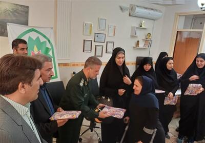 تجلیل سپاه از دختران معلول کردستان - تسنیم