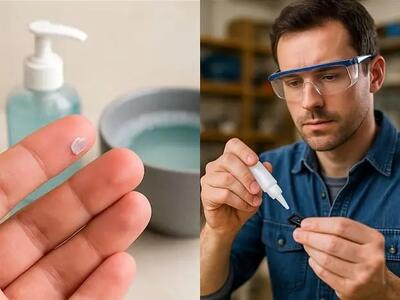 خطرات استفاده از چسب های فوری+نکات ایمنی