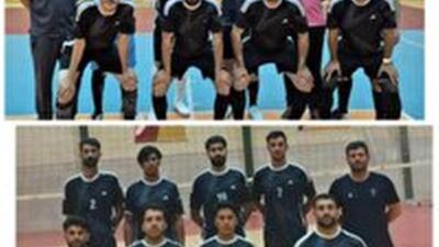 قهرمانی تیم‌های فوتسال و والیبال دانشگاه علوم پزشکی شهرکرد درکشور